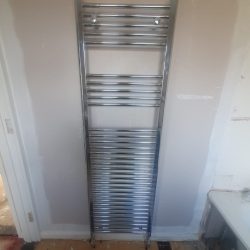 Towel Radiator Installed in Aylesbury by Plumber